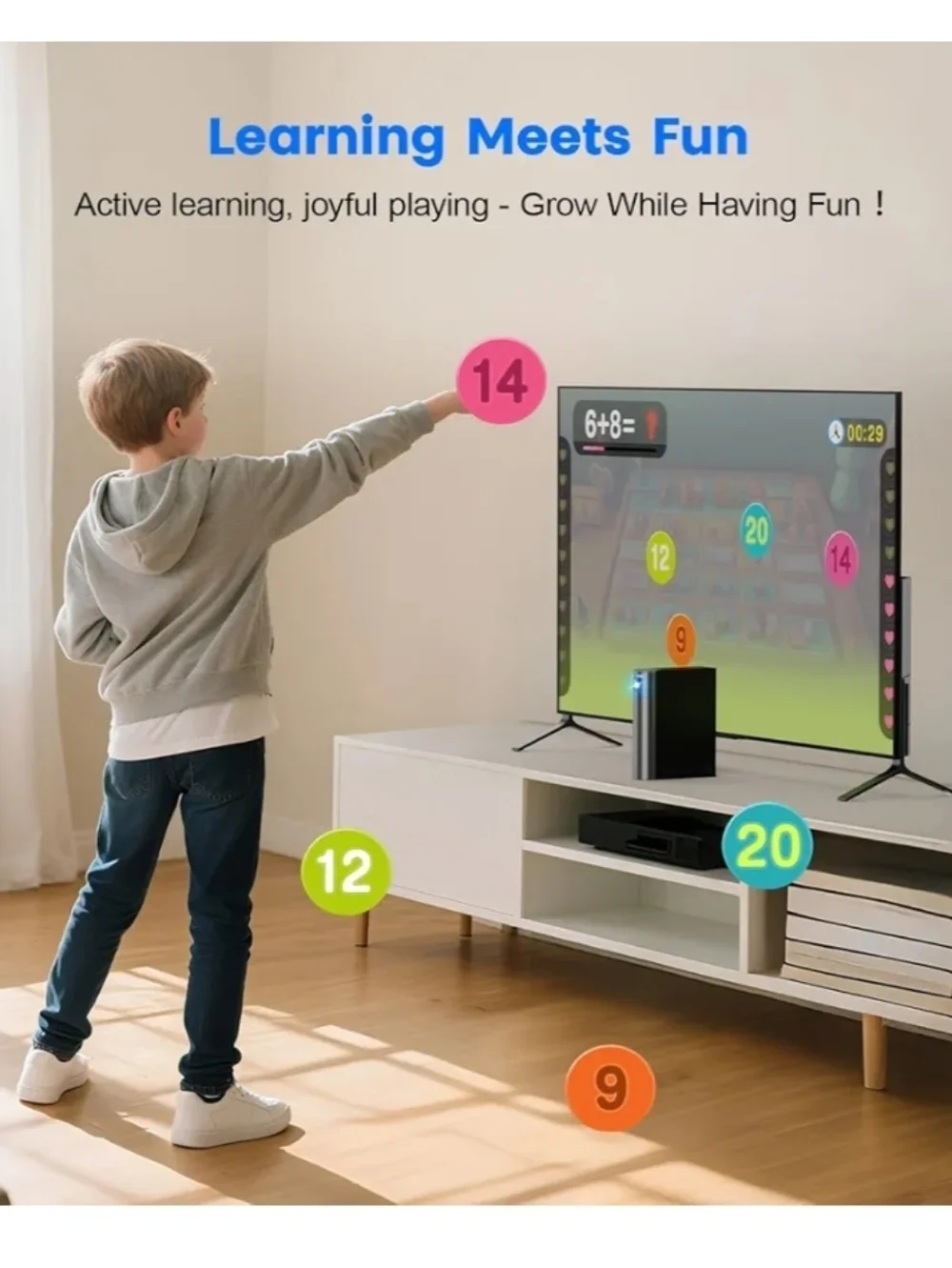 AR Motion Gaming Console for Kids & Families